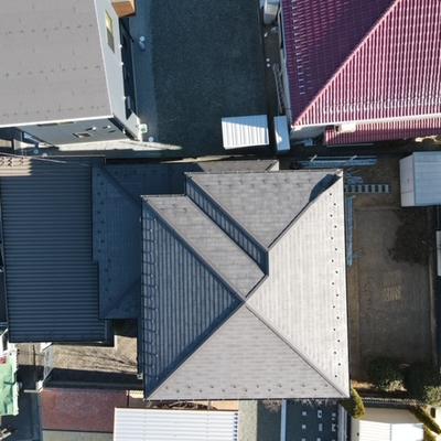 屋根（本棟）改修工事（K様邸）