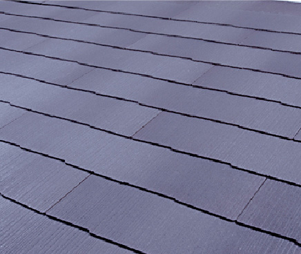 コロニアル、スレート屋根